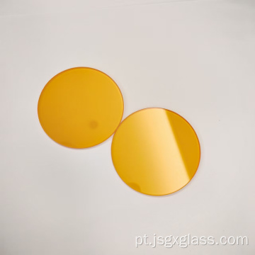 Discos ópticos de vidro laranja de passagem longa CB550 GG550